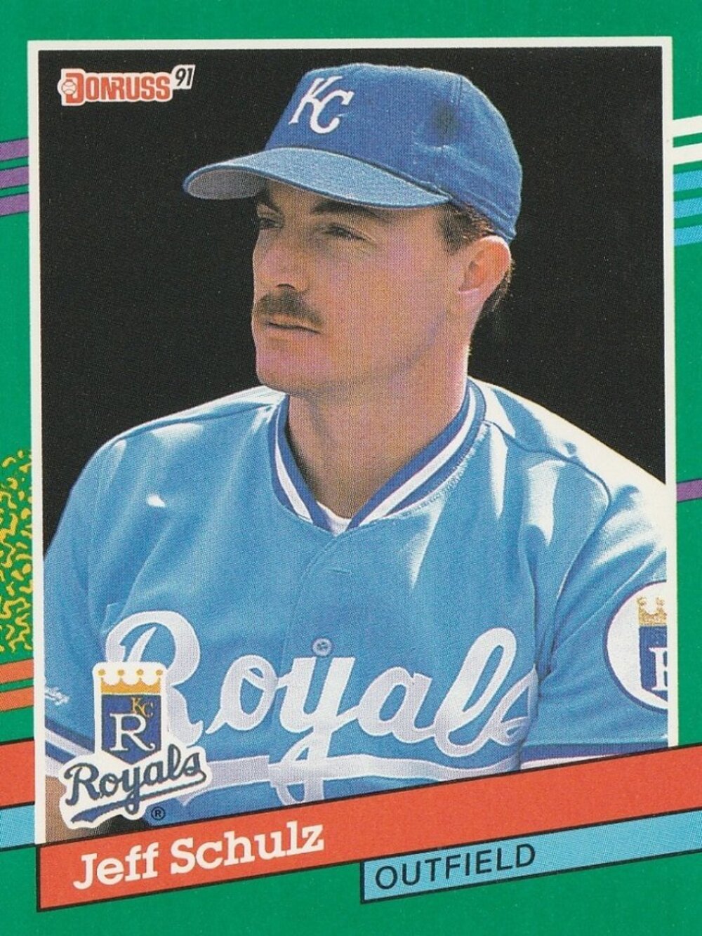 Jeff Schulz - Donruss 91 Baseball Card